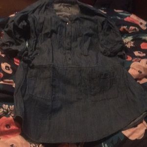Denim tunic